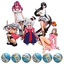 Tenjho Tenge Set of 5 Capsule Toy PVC Mini Statues
