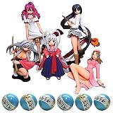 Tenjho Tenge Set of 5 Capsule Toy PVC Mini Statues