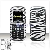 PCMICROSTORE Brand LG Rumor Scoop Zebra Design Snap-On Case Cover with Removable Swivel Belt Clip