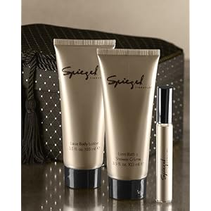 Amazon.com : Best Buy Spiegel Signature 4-Pc Set: Eau de Parfume Spray 0.34oz, Body Lotion 3.5oz, Bath and Shower Creme 3.5oz, Gift Box Reviews
