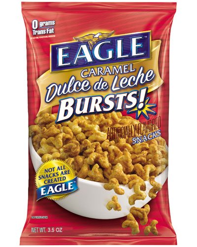 Childrens Toyshop  Gourmet Food : EAGLE Dulce de Leche (Caramel) BURSTS! Snacks: 3.5 OZ
