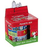Golf Gifts and Gallery Ceramic Peanuts Five Comic Strip Mug