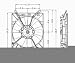 Toyota Avalon Condensor Cooling Fan Assembly (Only fits vehicles with existing fan sh...