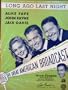 LONG AGO LAST NIGHT (original sheet music) from the film GREAT AMERICAN BROADCAST with Alice Faye