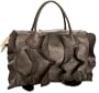 Steve Madden Ruffles Satchel,Pewter,one size