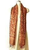 ジャワ更紗 シルク ストール （幅広サイズ）