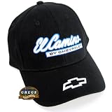 El Camino Hat By Chevrolet Bowtie Cap Black by Gregs Automotive LLC
