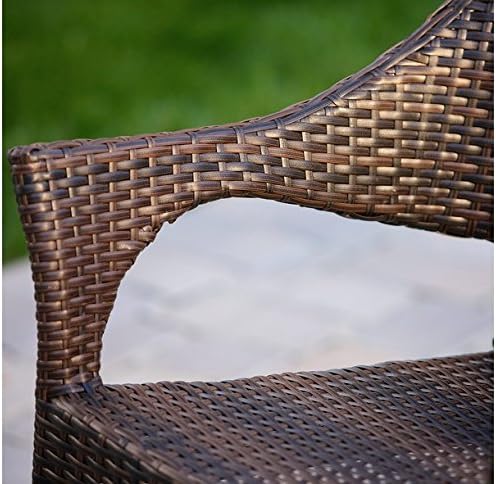 5 Piece Patio Dining Set Outdoor Wicker