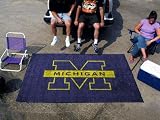 Univ of Michigan ULTI-MAT 5'x8' Floor Mat (Rug) - Michigan Wolverines NCAA College Athletics