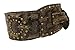 TFJ Women Extra Wide Western Fashion Hip Belt Big Metal Buckle Beads Studs Silver S M L Xl