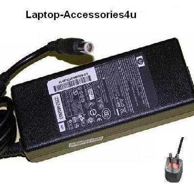 HP COMPAQ 6715s 6510b NX9420 TC4400 G60 G70 LAPTOP AC ADAPTOR CHARGER POWER SUPPLY + UK POWER CORD   BRAND NEW GENUINE