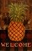 Pineapple on Plaid Subject Art Poster Print by Kari Phillips, 10x16