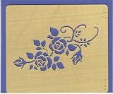 Eigenschaften LeSuh  / Embossing-Schablone Metall 'Rosen'