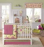 Bubble Gum 4 Piece Crib Bedding Set