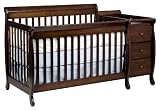 Davinci Kalani Crib and Changer including Toddler Rail, Espresso