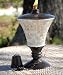 9 Inch Mother of Pearl Mosaic Codson Park Table Top Torch