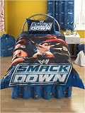 WWE Smackdown Wrestling Duvet Cover and Pillowcase Kids Bedding
