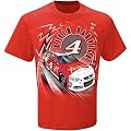 Kevin Harvick #4 Budweiser NASCAR Adult Speedbolt T-Shirt-Red
