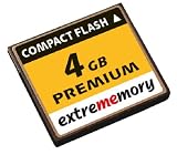 Extrememory CompactFlash 4GB CF Speicherkarte (original Handelsverpackung)