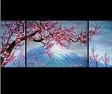 Abstract Art Chinese Flower Plum Blossom Feng Shui Oil Painting 51rZLpdPRhL. SL160 Modern Abstract Art Oil Painting STRETCHED READY TO HANG OPC215