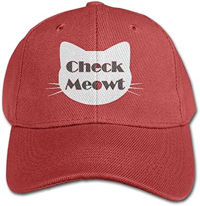 Cute Kids Funny Pet Cat Sports Caps Red