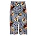 Star Wars Boys Flannel Pajama Pants (XS (4/5), Grey Kylo Ren)