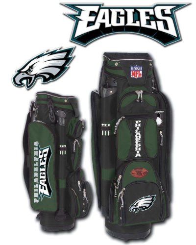 Buy Philadelphia Eagles Wilson NFL Impact Golf Cart Bag NFL Football - Fan Shop Golfing Merchandise by Forefront Golf