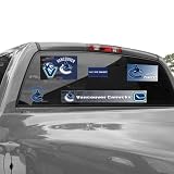 NHL Vancouver Canucks 11'' x 17'' Ultra Decal Window Clings Sheet