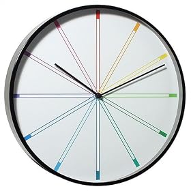 Bai Design BAI.884.RA Rainbow Modernist Modern Wall Clock