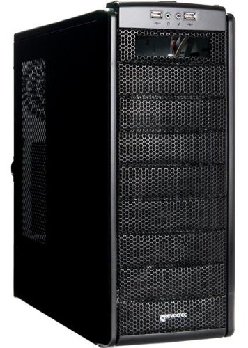 Revoltec FIFTY3 PC-Geh&auml;use (Midi Tower, ATX, 2x USB 2.0) schwarz Preisvergleich