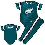 Reebok Philadelphia Eagles Infant Short Sleeve Creeper/Pant Set