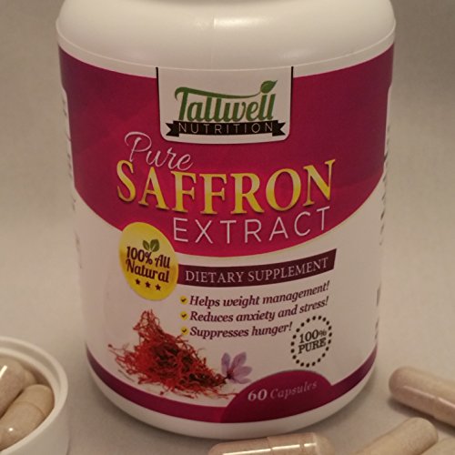 100 Pure Saffron Extract Appetite Suppressant, Diet & Weight Loss 88.5mg 240 All Natural