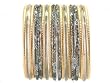 Beachcombers! Ethnic Glass Indian Wedding Bridal Bollywood Bangles Belly Dance Bracelets Set