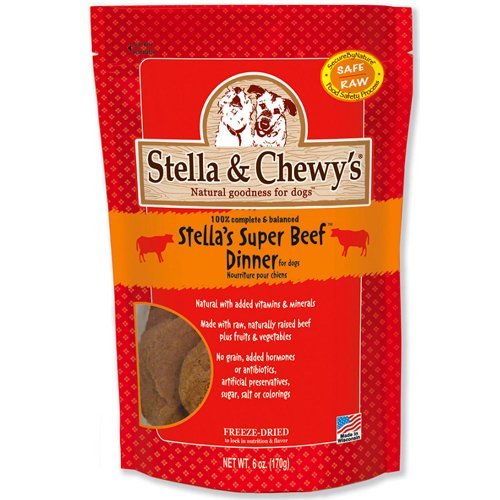 Stella Chewy s Freeze Dried Dog Food for Adult Dogs Beef Patties 16