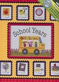 Off to School Yellow Bus Deluxe School Years Memory Keeper Scrapbook Pre+K-8TH Grade
