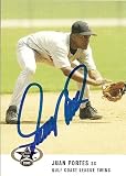 Juan Portes Signed Minnesota Twins 05 Just Minors Card