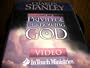 THE PRIVILEGE OF KNOWING GOD , BY Charles Stanley VHS & BOOK SET
