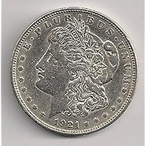 1921Morgan Dollar in 2x2 plastic flip #2299