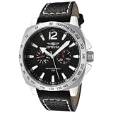 Invicta Mens 0853 II Black Dial Multi-Function