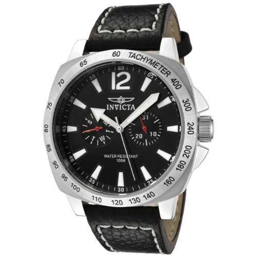 Invicta Men's 0853 II Black Dial Multi-Function Watch