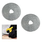 Buy 2pc Rotary Wheel Cutter Replacement Blades 1-3 4 45mm - Carpet, Quilting by Industrial Tools