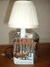 P3011 shade W/ 32 oz. maple syrup lamp base