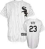 Youth Chicago White Sox #23 Jermaine Dye Home Replica Jersey - M 10-12