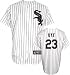 Youth Chicago White Sox #23 Jermaine Dye Home Replica Jersey - L 14-16