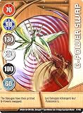 Bakugan Battle Brawlers LOOSE Metal Gate Command Card - G-Power Swap