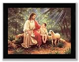 Dona Gelsinger - Faith Of A Child - Framed 14.5x18.5 Art Print Poster