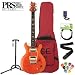 Paul Reed Smith SE Santana Orange Finish Electric Guitar Kit - Includes:: Gig Bag, PRS Pick Sampler Pack, Fender FT-004 Clip-on Tuner, Fender 10' Cable, Guitar Stand & Guitar Strap