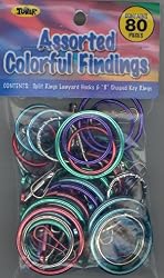 CraftLace Accessories - Assorted Colorful Findings