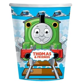 "New Thomas the Tank Engine Paper Party Cups, 8pk 266mls"