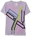 Roxy Girls 7-16 "Lovebug" V-Neck Burnout Tee,Lilac,S (7/8)